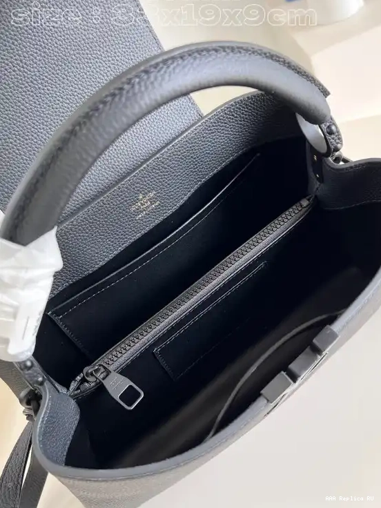 Aaa replica bags LOUIS VUITTON CAPUCINES MM-33*19*9CM 0520